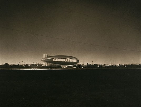 Blimp, Los Angeles, 2005, platinum print