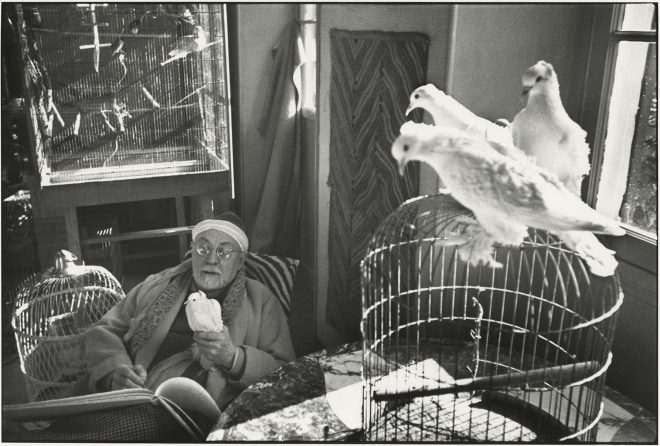 Henri Matisee, Vence, France, 1944, gelatin silver print
