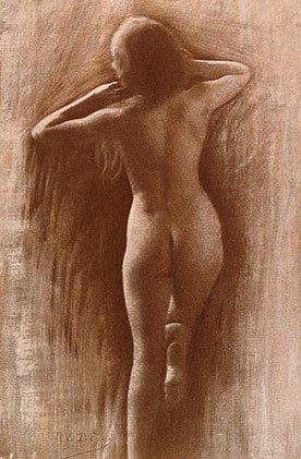 Rene Le Begue, Study, 1906