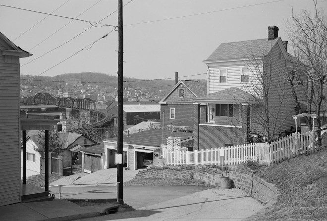 View of Bellaire, Ohio, from Benwood, West Virginia