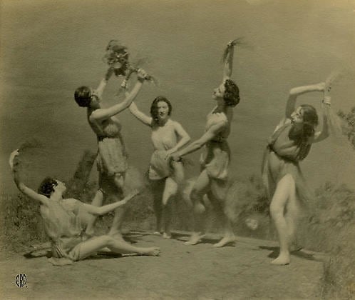 Untitled, c.1920s vintage waxed platinum print