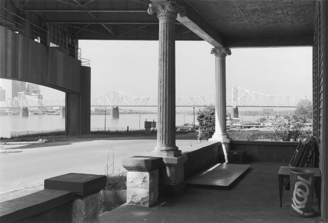 Jeffersonville, Indiana, looking toward Louisville, Kentucky