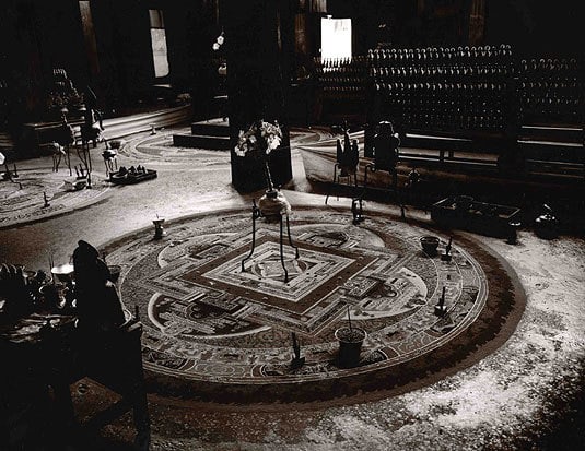 Sand Mandalas, Mindrolling Monastery, Tibet, 1993, 