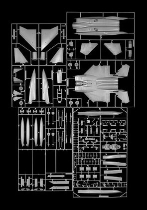 F-15 Strike Eagle, 2005, carbon pigment print, 44 x 32 1/4 inches