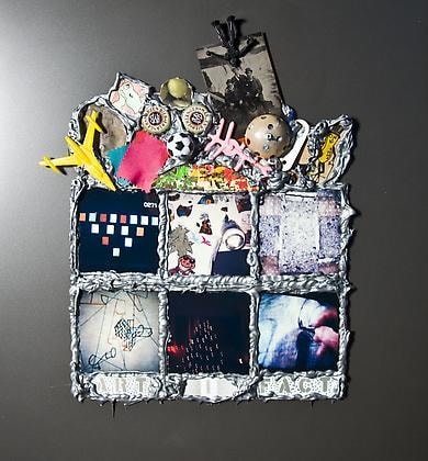 Artifact 1998 mixed-media assemblage