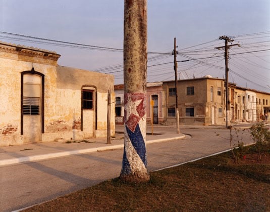 Cuban Flag, Caibari&eacute;n, 2006, chromogenic print