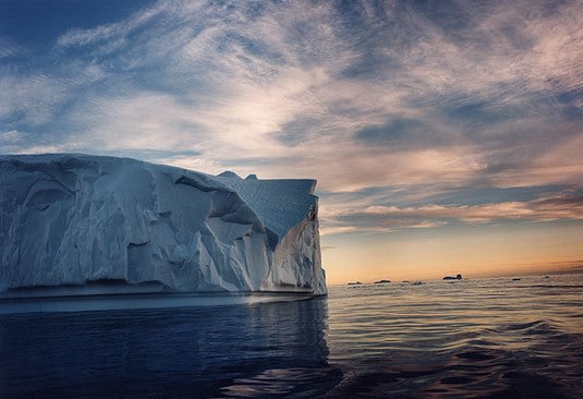 Len Jenshel, Disko Bay, Ilulissat, Greenland, 1997, chromogenic print