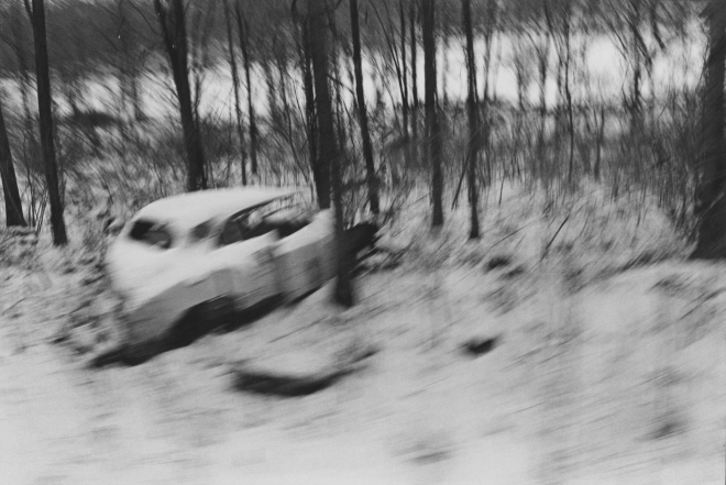 Wreck, 1974, vintage gelatin silver print