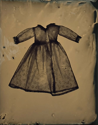 Susan Seubert Dress-o-gram 2, 2005, dry plate tintype