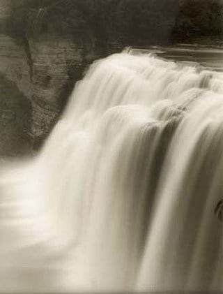 Middle Falls gelatin silver print
