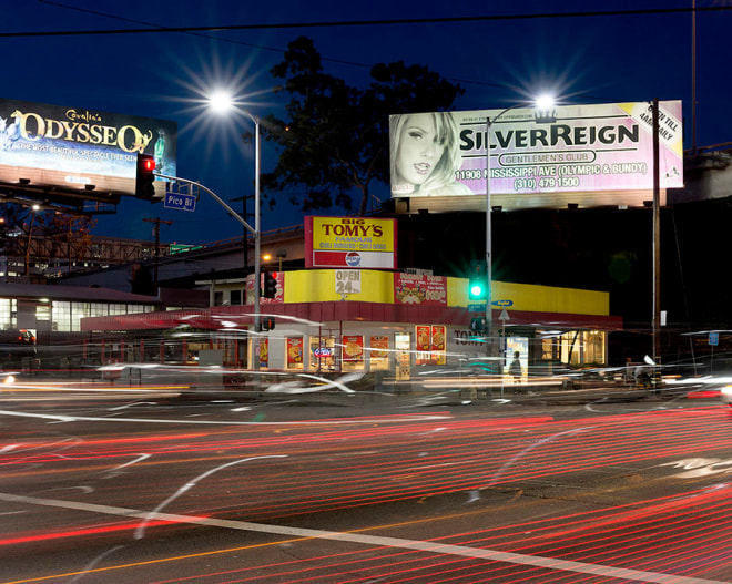 Big Tomy&#039;s, Pico Boulevard, Los Angeles, chromogenic print