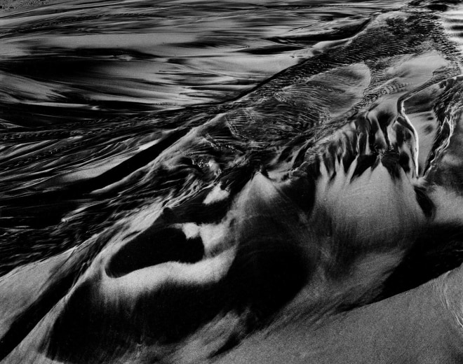 Sandy Beach, 1979, vintage gelatin silver print