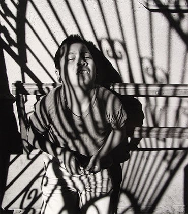 Boy in Market, Oaxaca, 1955