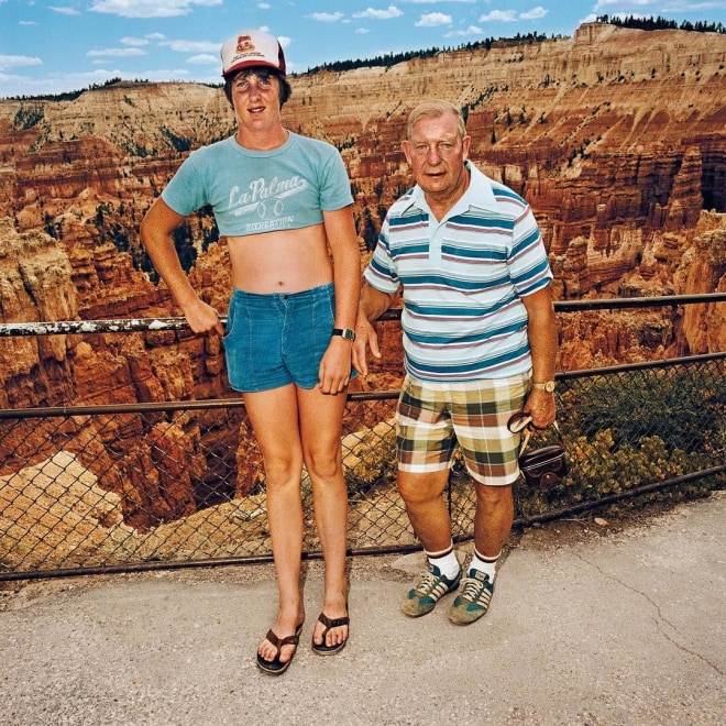 Uncle &amp;amp; Nephew at Sunset Point, Bryce Canyon National Park, Utah 