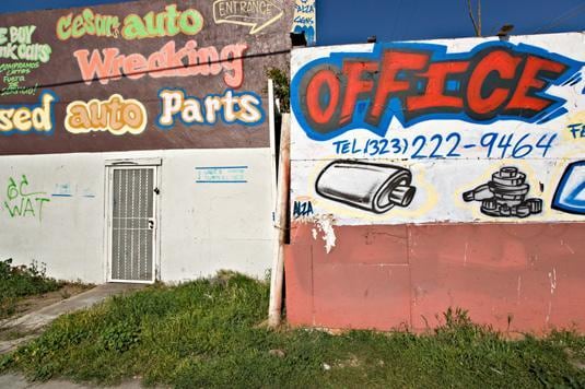 Used Auto Parts, Los Angeles, California, 2009