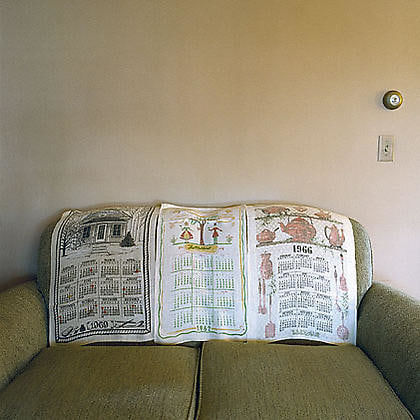 Myrtle&#039;s Couch, from the series Kane County, 2005, chromogenic print