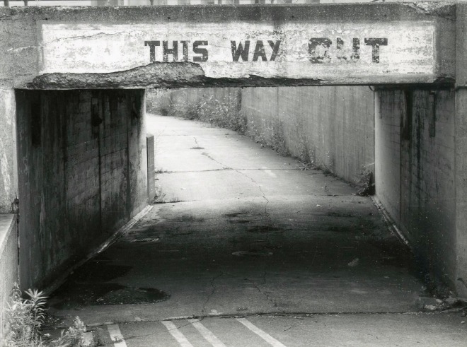 untitled, (this way out), c.1960