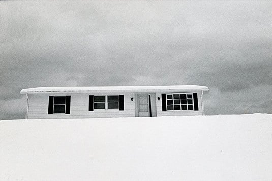 Terry Wild, New Home in December, 1971, vintage gelatin silver print