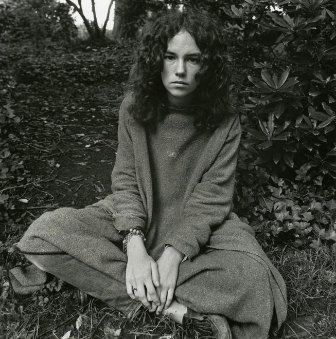 Young Woman in Park