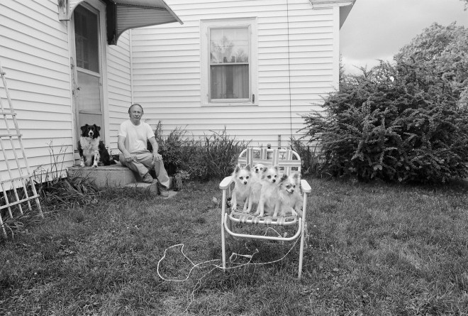 Bud with Samantha, Tanya, Rufus, Ruthie, and Tammy, Wolfeboro, New Hamshire, 1992