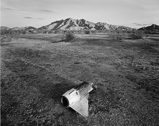 Half Missile, carbon pigment print