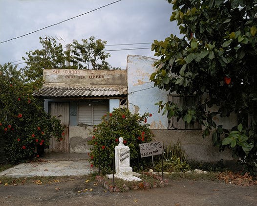 Ser Cultos Para Ser Libres (To Be Educated Is To Be Free.)  La casa de Mirella, Barrio Blanco, Central Paraguay, Guantanamo, 2004, chromogenic print, 20 x 24 inches