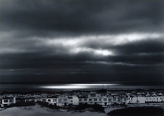 Sunset Disrict and Pacific Ocean, San Francisco, 1951, From Portfolio Two, Published 1968, gelatin silver print