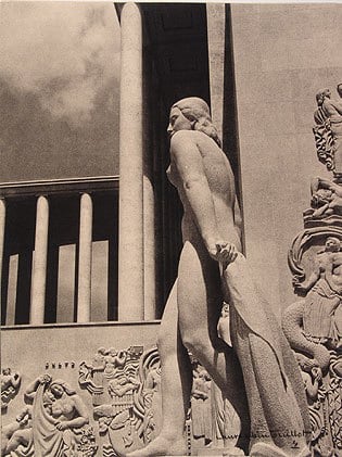 Untitled, from Splendeur de Paris, 1945, Vintage photogravure