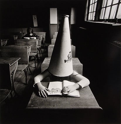 Girl with Dunce Cap, NY, 1972