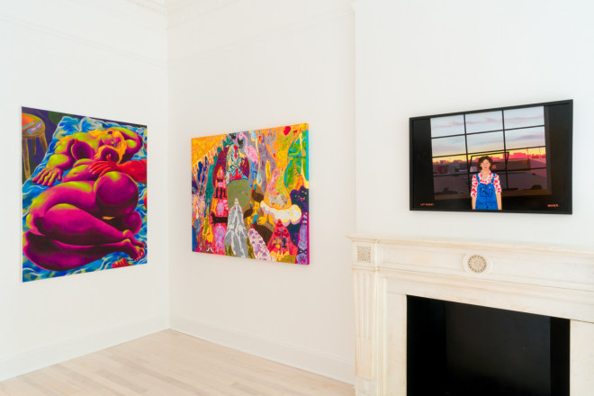 Installation view of &ldquo;The Interior,&rdquo; Venus Over Manhattan, New York, 2021.