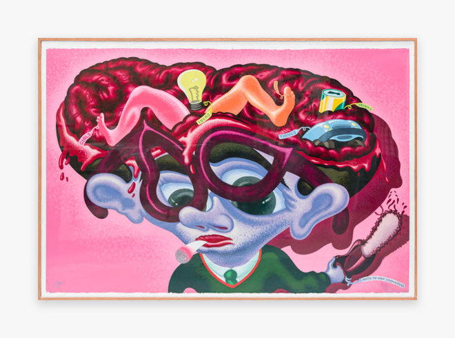 Peter Saul, Path to Self Knowledge, 1986