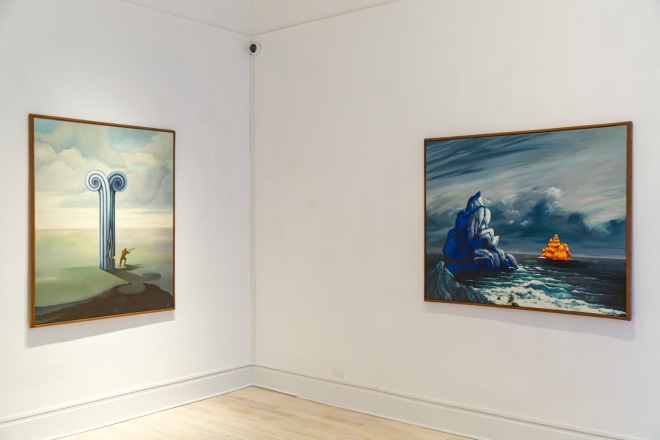 Installation view of Joanna Beall Westermann, Venus Over Manhattan, New York