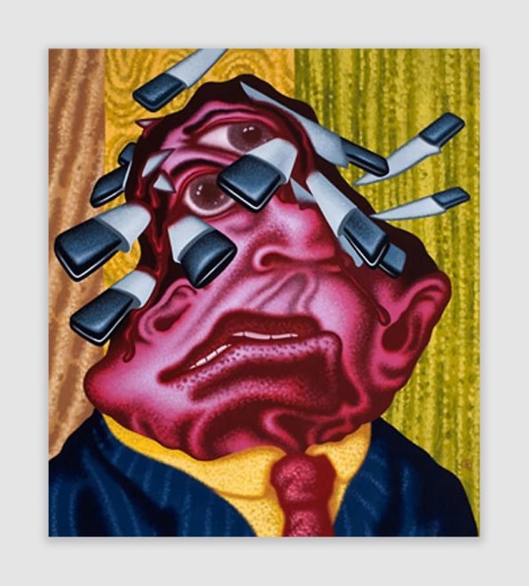 Peter Saul Stuck 2007