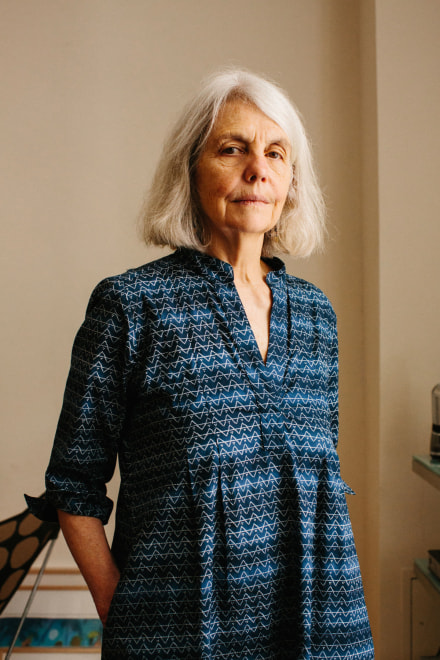 Portrait of Sally Saul by Stephanie Nortiz for Artsy.&nbsp;