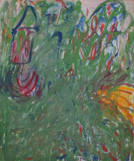 Pat Passlof, Red Eye, 1959