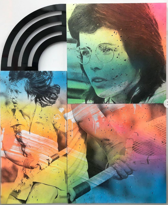 Wendy White, Billie Jean, 2019
