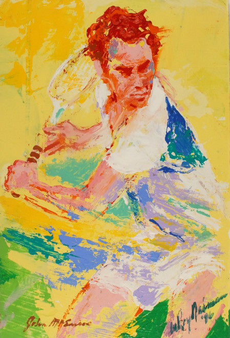 LeRoy Neiman, John McEnroe, 1989