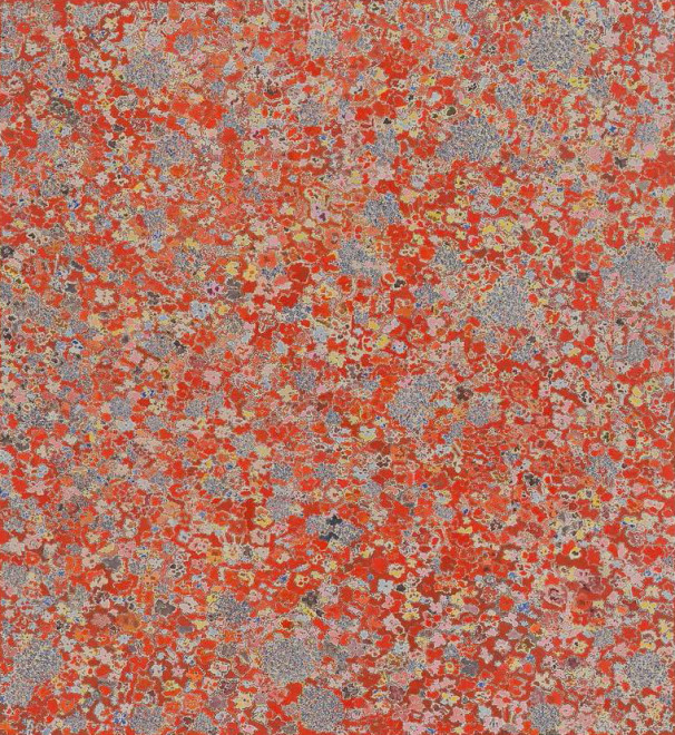 James Harrison, Blue Flowers, 2025