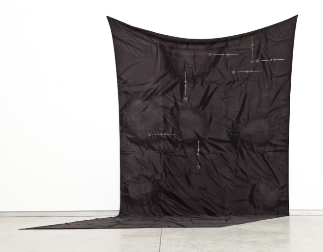 Heather Cook Routine 7 Fold with Shadow (Black), 2011