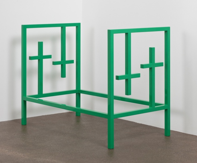 Elad Lassry Untitled (Green Bed), 2012