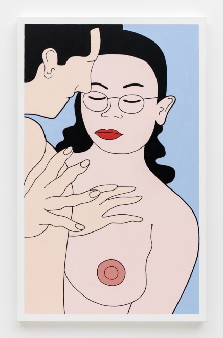 John Wesley Untitled (Woman with Glasses), 2004