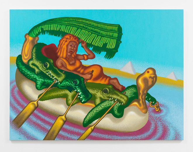 Peter Saul Cleopatra, Queen of the Nile, 2012-2013