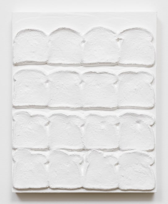 Chris Martin White Bread Painting, 2013