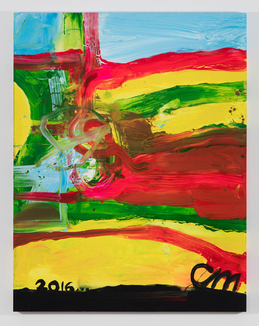Chris Martin Catskill Painting 1, 2016