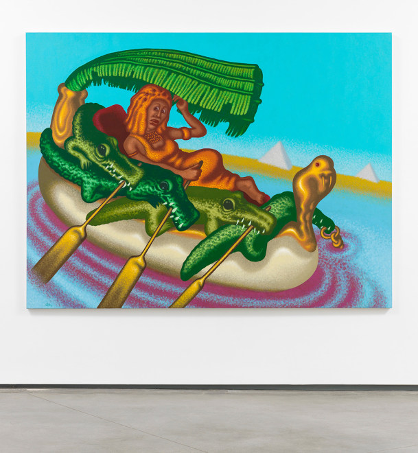 Peter Saul Cleopatra, Queen of the Nile, 2012-2013