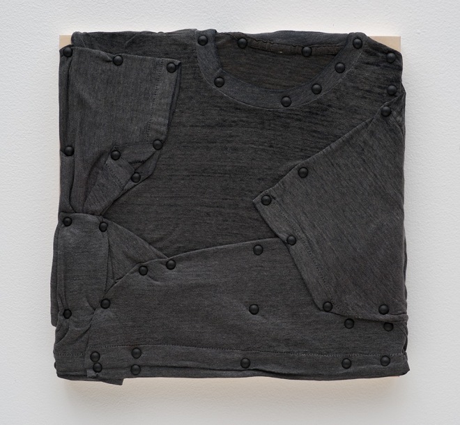 Tom Burr his personal effects (black, five), 2012