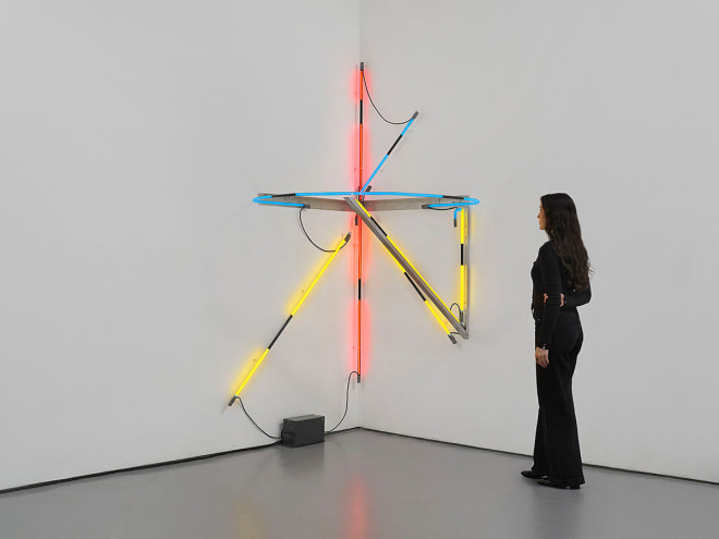 Keith Sonnier, Untitled Neon Corner Piece, 1969
