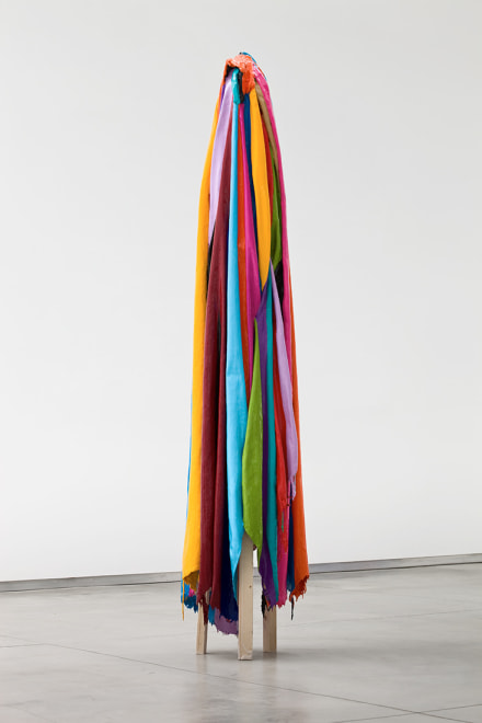 Robert Melee Untitled (Freestanding Curtain), 2010 (alternate view)