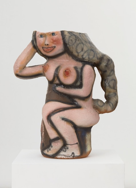 Ruby Neri Woman with Hand on Head, 2016