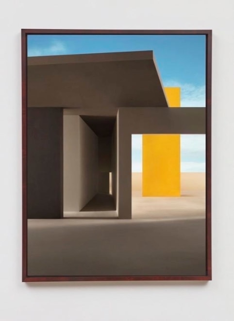 James Casebere Cabana, 2017 signed by the artist on label, verso framed archival pigment print mounted to dibond paper: 66 3/4 x 46 5/8 inches (169.5 x 118.4 cm) framed: 69 7/16 x 49 5/16 x 2 1/4 inches (176.4 x 125.3 x 5.7 cm) edition of 5 with 2 APs (#1/5)